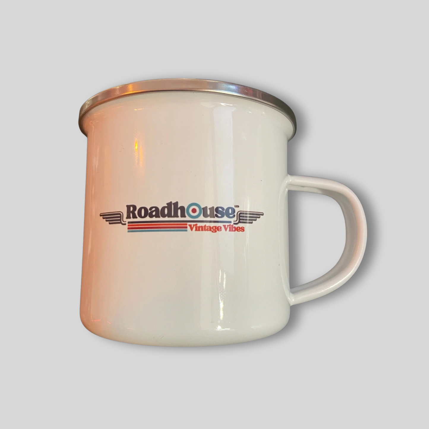 Roadhouse Vintage Emaille Mug