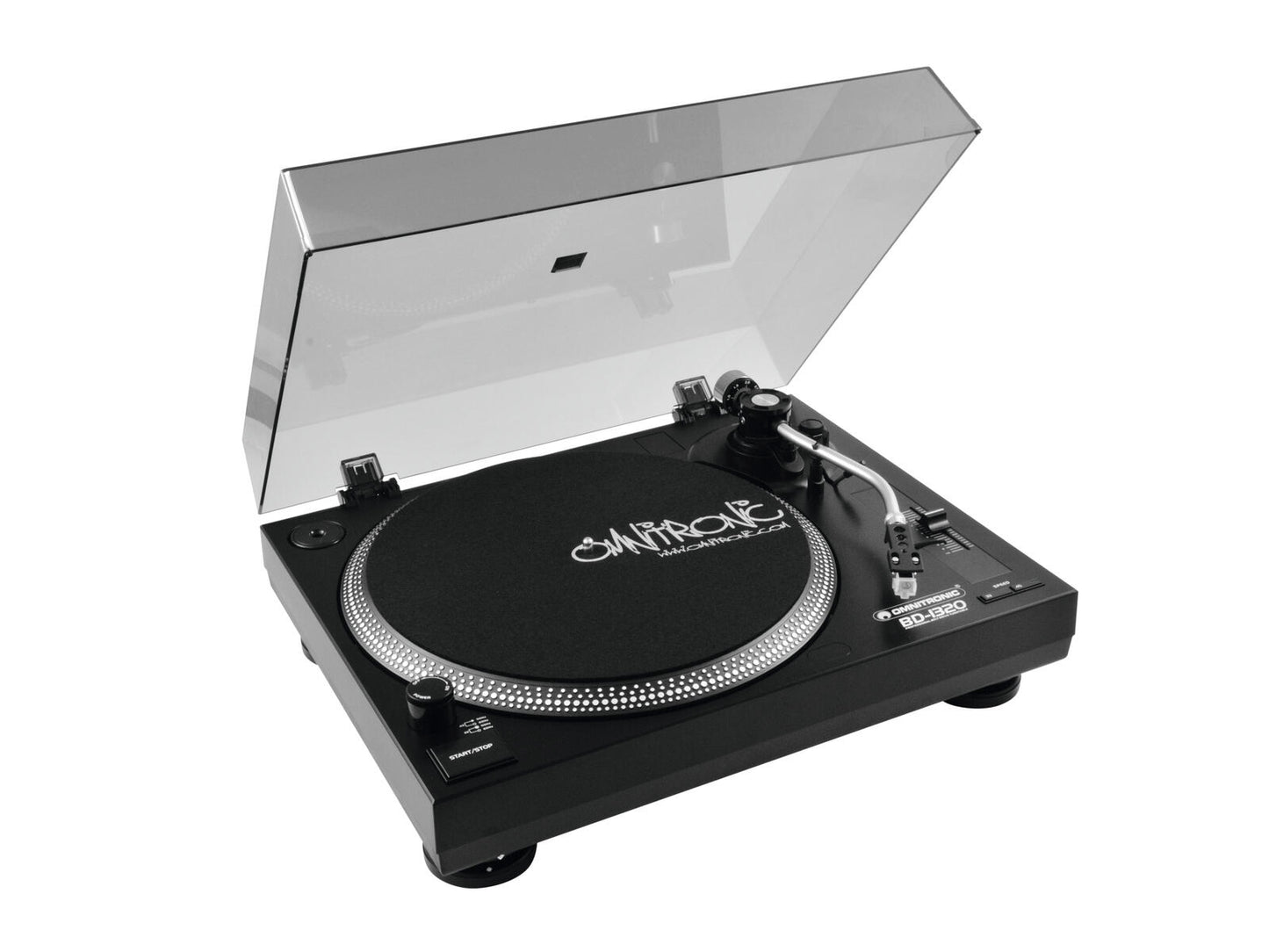 Omnitronic BD-1320 Record Player Black