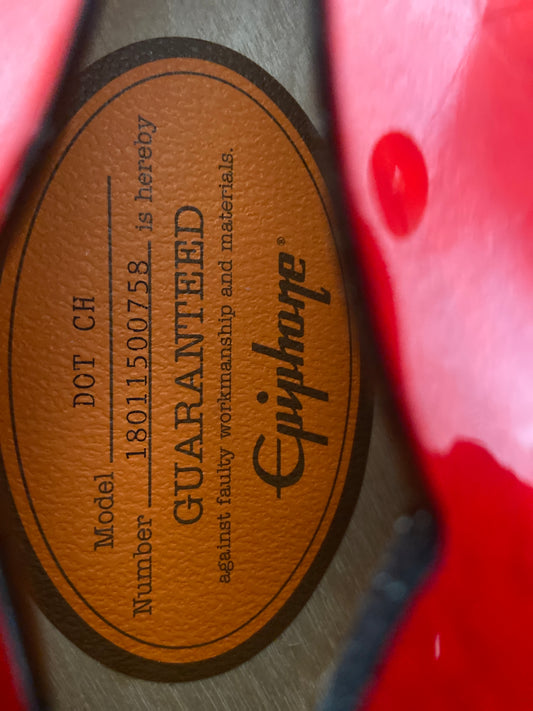 Epiphone Dot Cherry Red