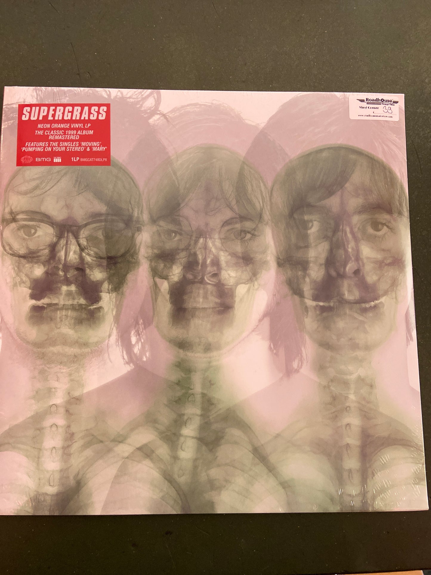 Supergrass Neon Orange Vinyl