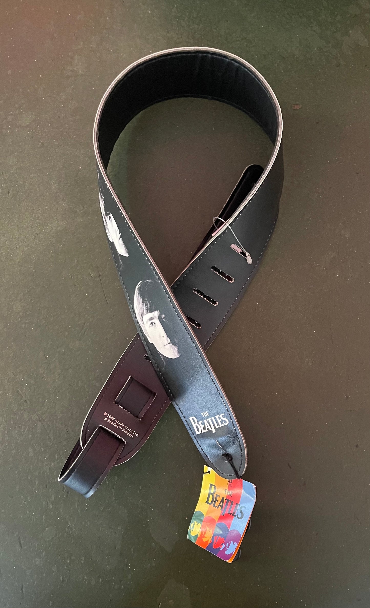 Beatles guitar strap "Meet The Beatles"