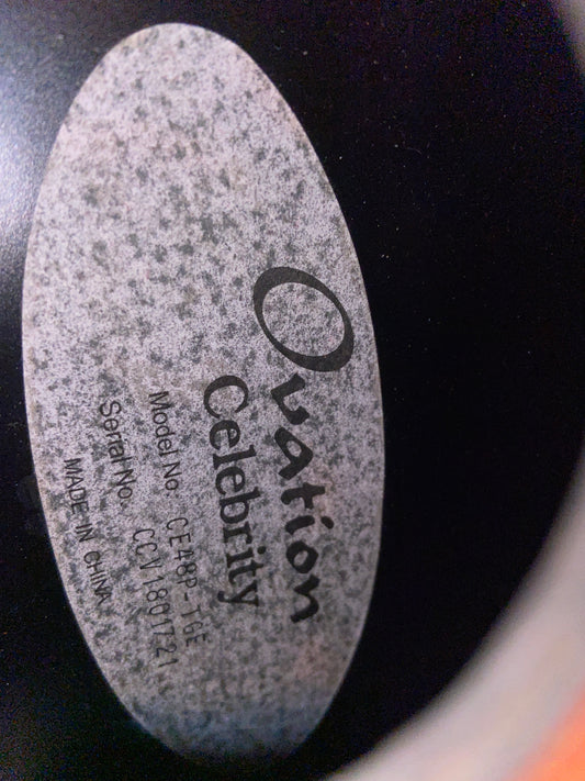 Ovation Celebrity ElitePlusCE48P-TGE-G