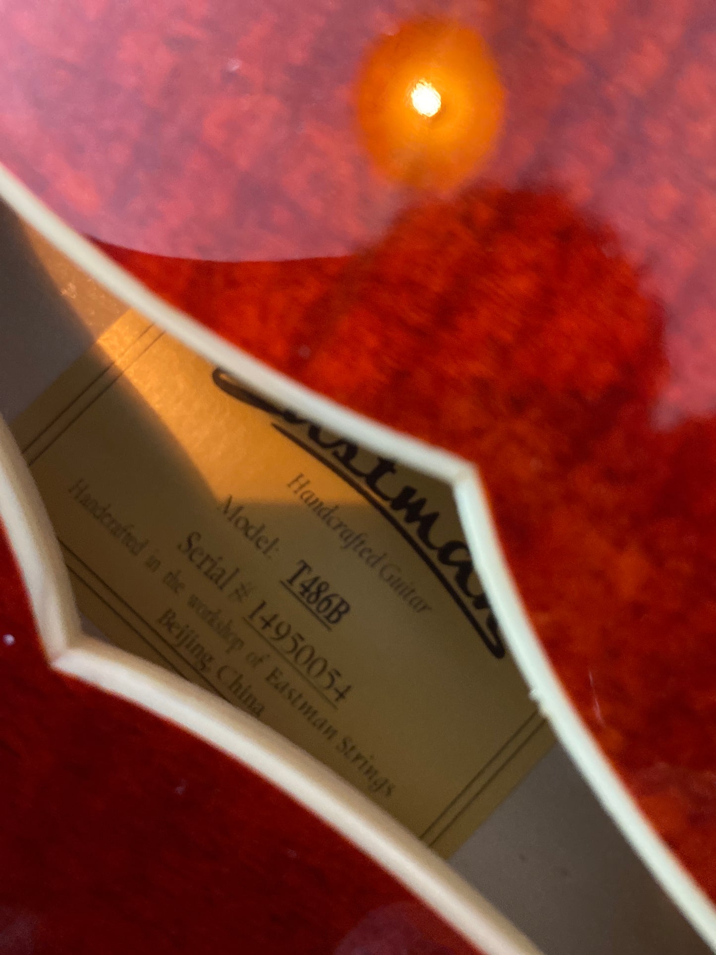Eastman Thinline T486B Classic CLA · E-Gitarre