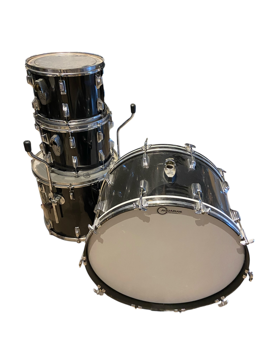 Rogers BiG R Drum Kit Piano Black