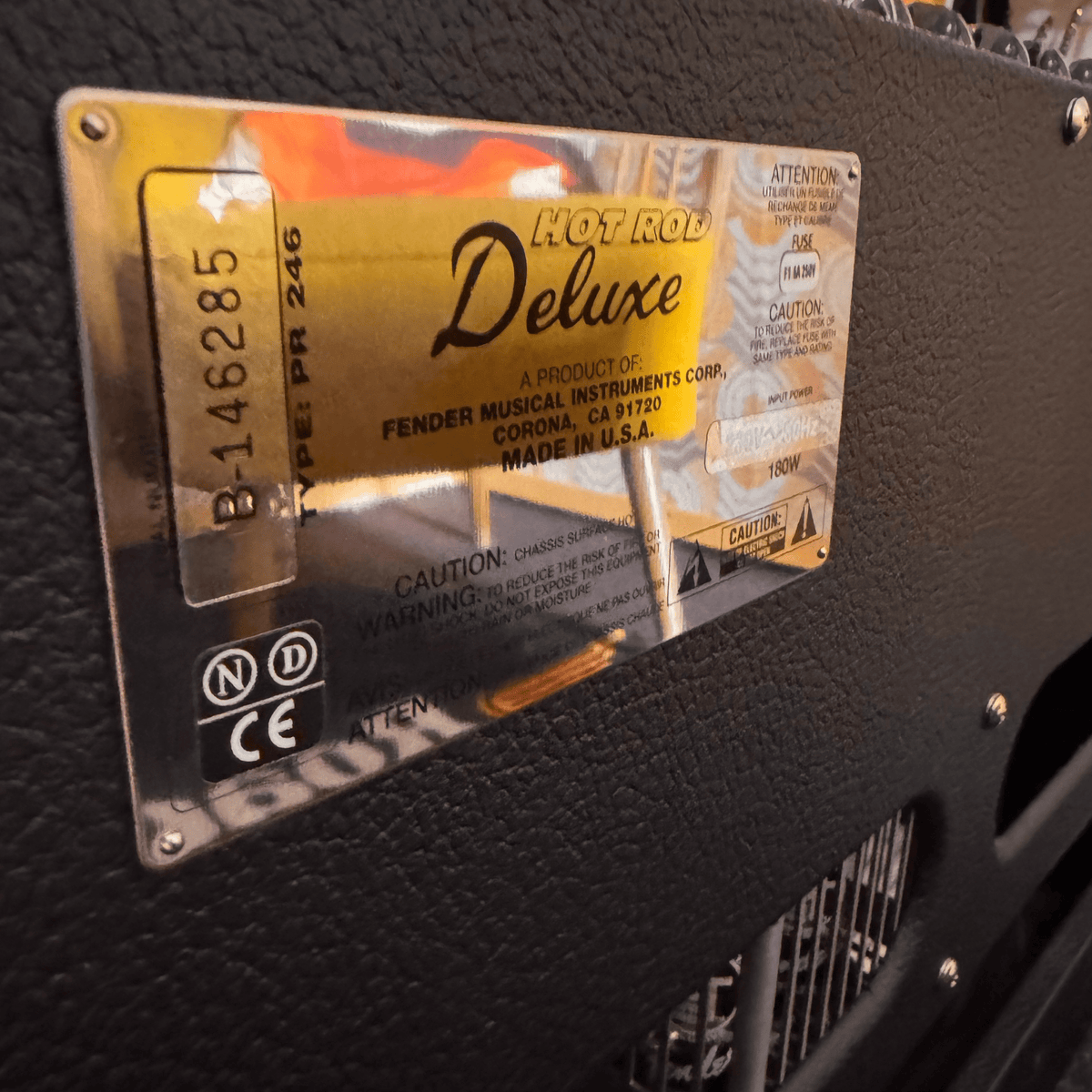 Fender Hot Rod Deluxe (USA, erste Serie, Blackface) Fender Guitar Amplifier Roadhouse Vintage Vibes