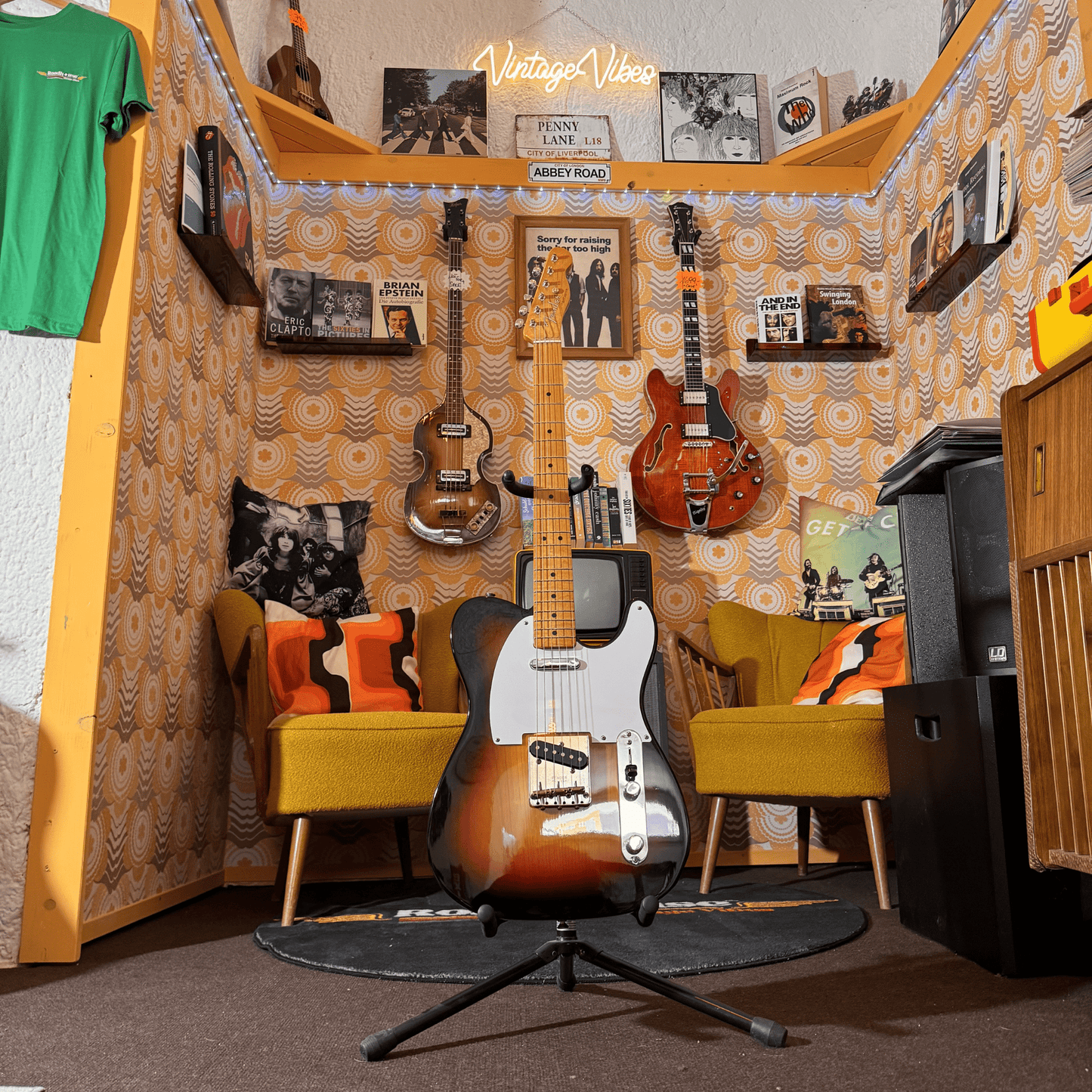 Fender Telecaster Partscaster Mex Parts Fender E - Gitarre Roadhouse Vintage Vibes