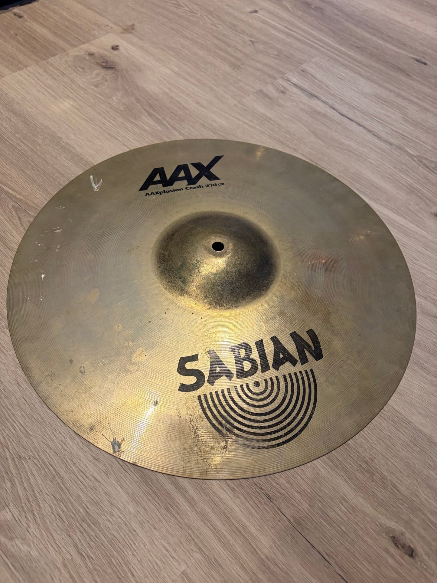 Sabian 18" AAXplosion Crash Zildjian Crash Becken Roadhouse Vintage Vibes