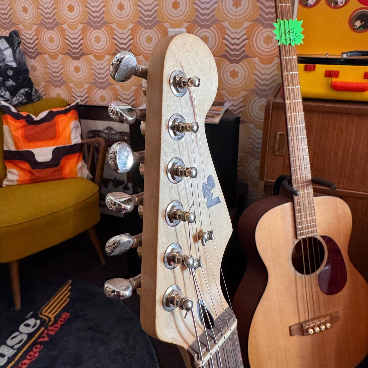 Partscaster Tom DeLonge Style inkl. Seymour Duncan Invader
