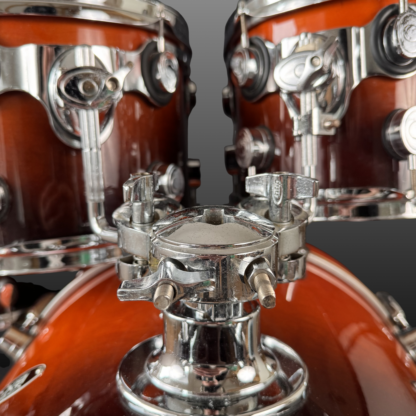 DW PDP BX Series Shell Set Chili Fade