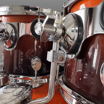 DW PDP BX Series Shell Set Chili Fade