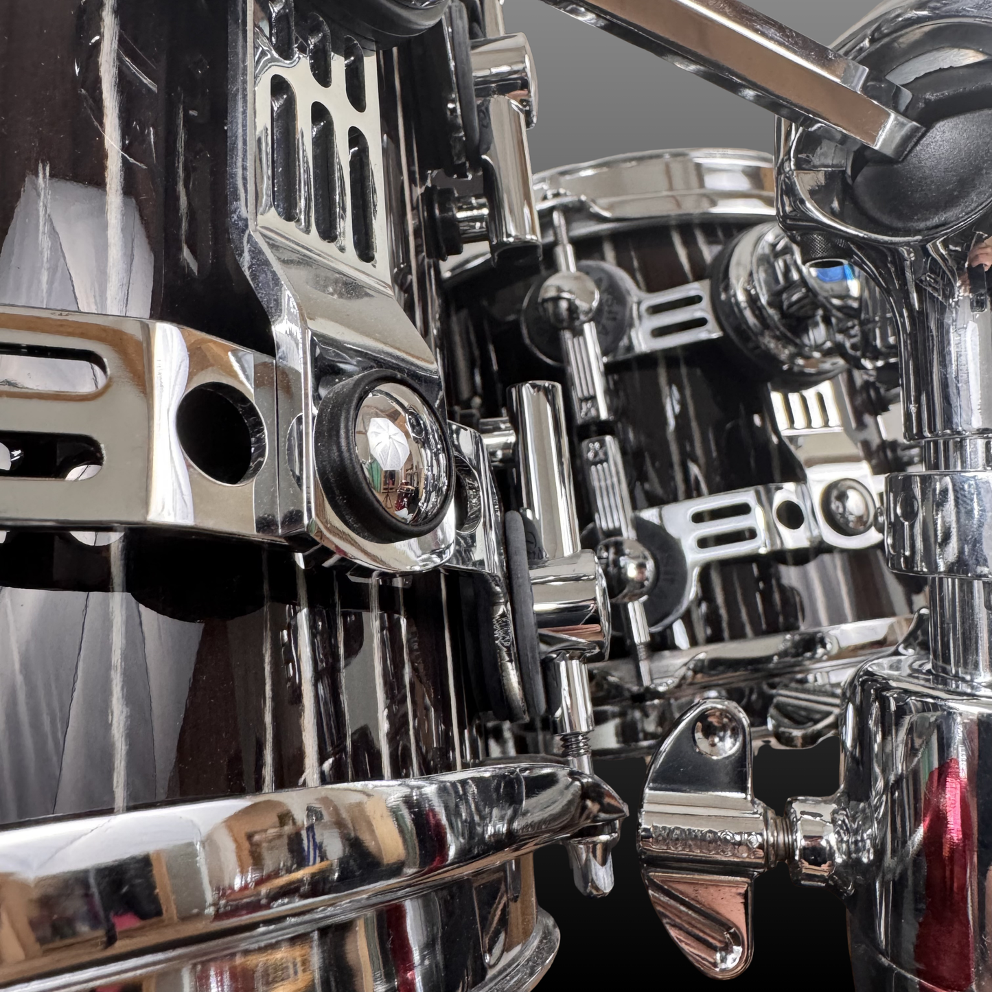 Sonor ProLite Ebony White Stripes Drumset