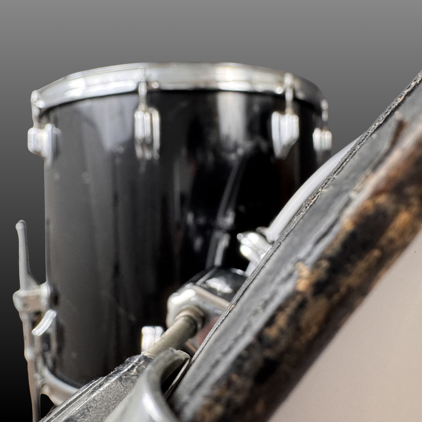 Rogers Big R Drum Kit Piano Black