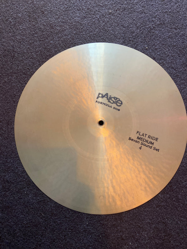 Paiste Formular 602 Flat Top Ride 18“