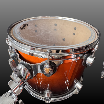 DW PDP BX Series Shell Set Chili Fade