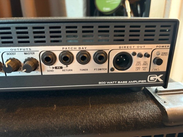 Gallien Krueger Bass Stack BLX 4x10" Box & Backline 600 Topteil