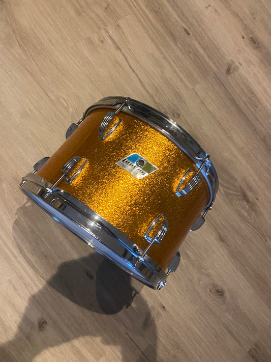 Ludwig Drum Kit „refinished“ Vintage Gold Sparkle