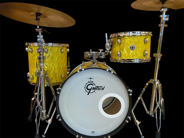 Gretsch Catalina Club Yellow Satin  Flame Limited Edition