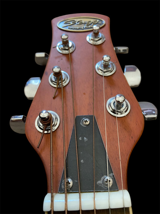 Stagg A4006-BLS Acoustic Gitarre