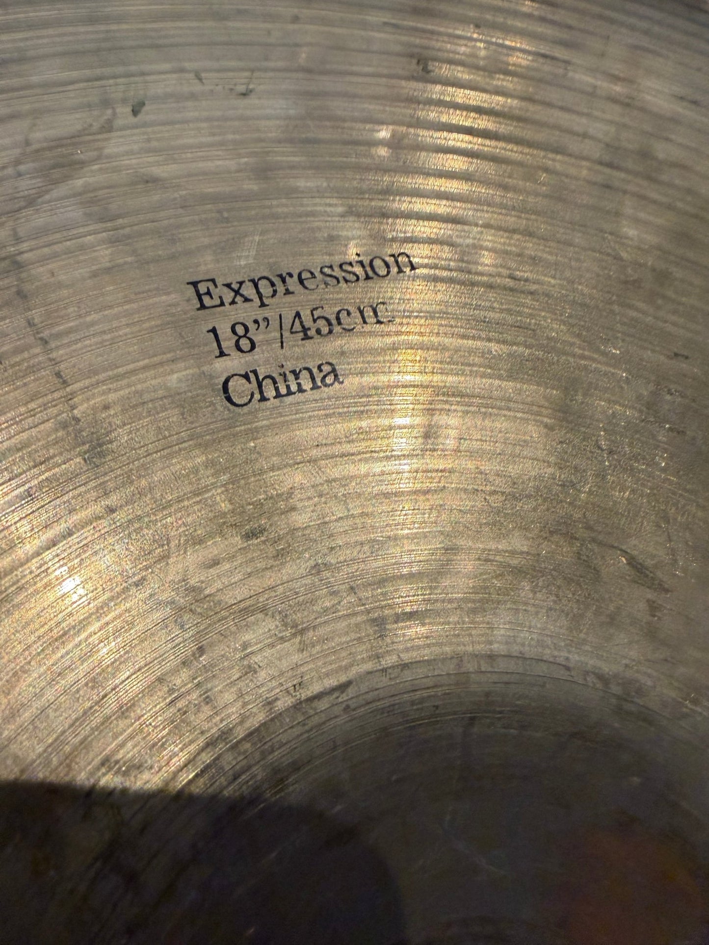 Anatolian 18" Expression China Anatolian China Becken Roadhouse Vintage Vibes