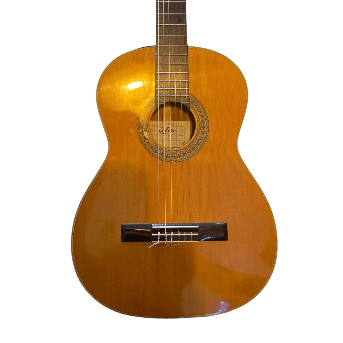 Aria Model A551 Konzertgitarre Made in Japan BJ Mitte 1960 Aria Konzertgitarre Roadhouse Vintage Vibes