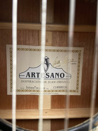 Artesano Sonata MC Cut BK Classic Artesano Akustik Gitarre Roadhouse Vintage Vibes