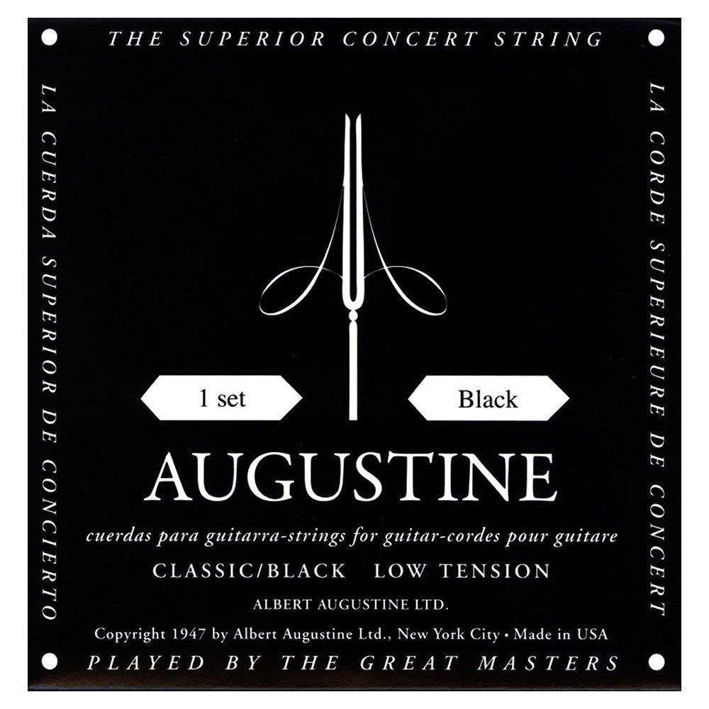 Augustine Concert Black Saitensatz für Konzertgitarre Augustine Guitar String Set Roadhouse Vintage Vibes