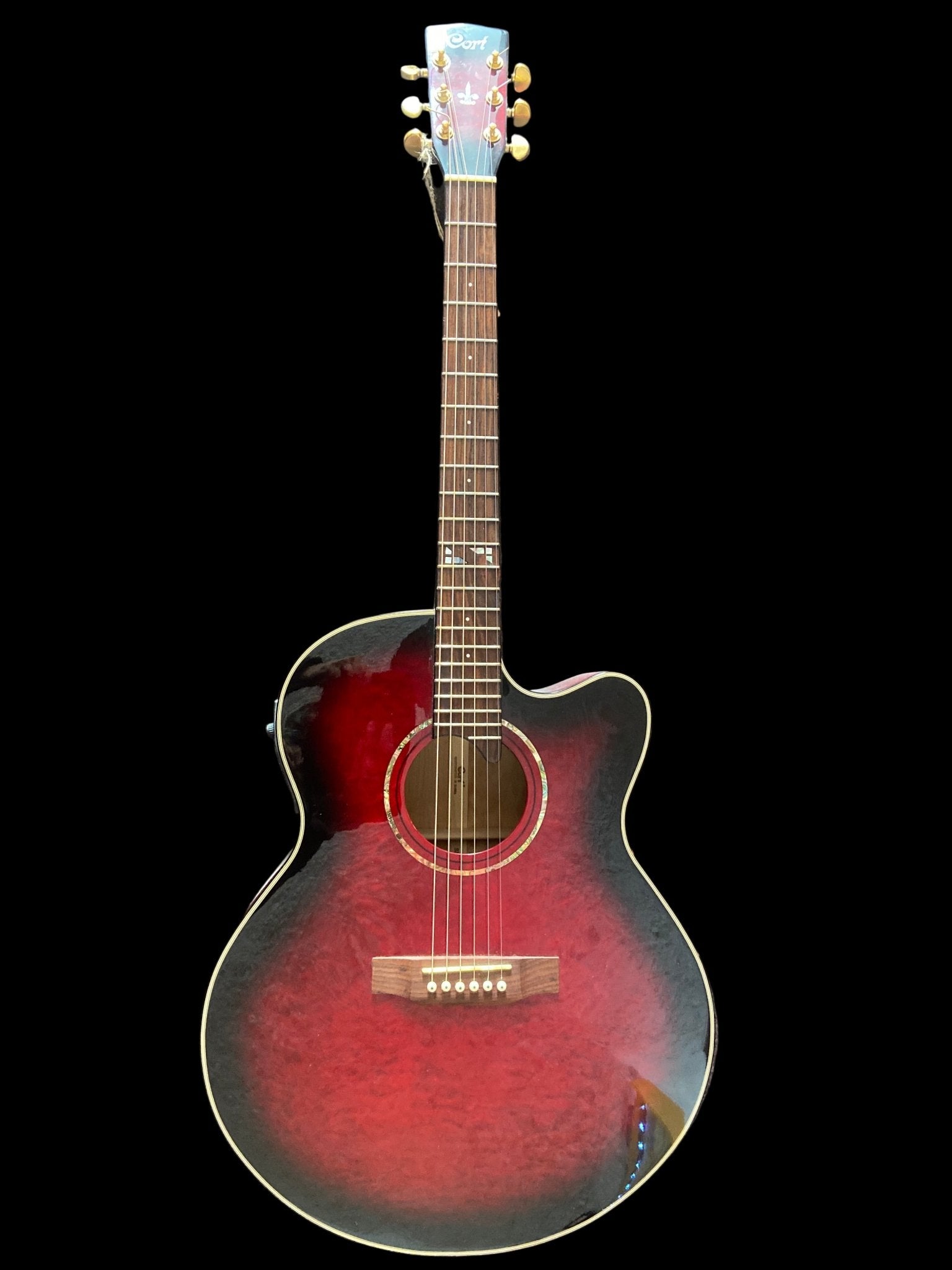 Cort SJ - 7X E - Acoustic Gitarre Cort Akustik Gitarre Roadhouse Vintage Vibes