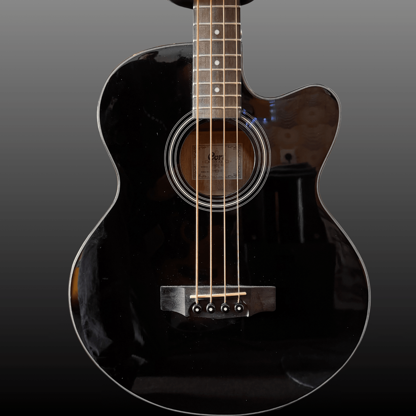 Cort SJB5F Super Jumbo Akustik Bass Cort Acoustic Bass Roadhouse Vintage Vibes