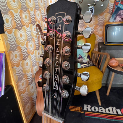 Danelectro 59 Dano 12 BK 12 String Danelectro E-Gitarre Roadhouse Vintage Vibes