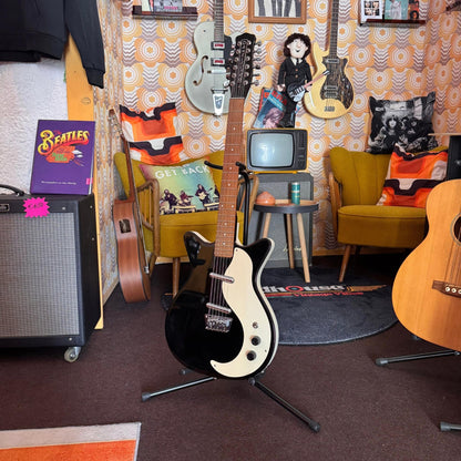 Danelectro 59 Dano 12 BK 12 String Danelectro E-Gitarre Roadhouse Vintage Vibes