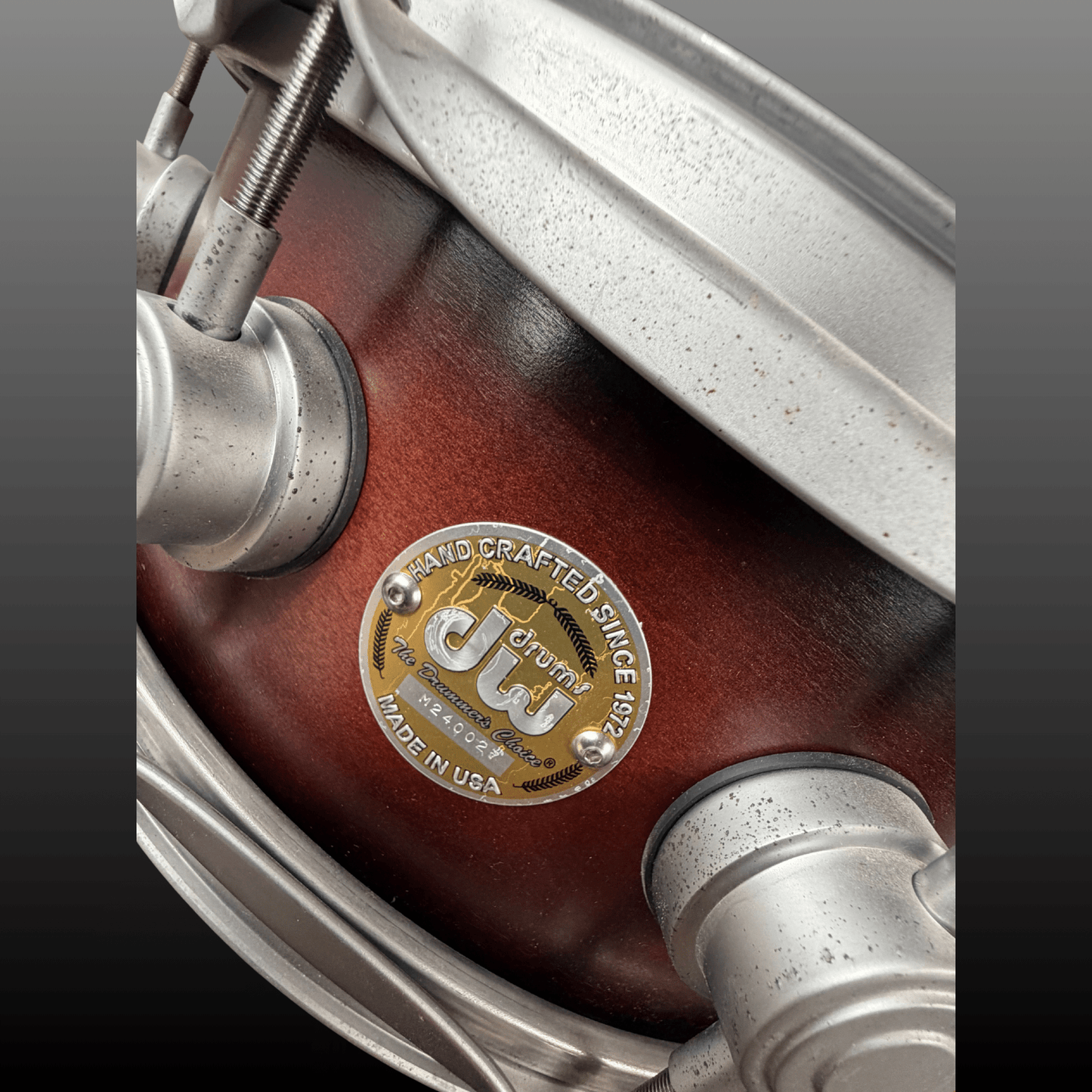 DW Collectors Snare Drum USA Cherry to Ebony SSC 14x5,5" Drumworkshop Snare Drum Roadhouse Vintage Vibes