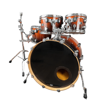 DW PDP BX Series Shell Set Chili Fade Drumworkshop Drumset Roadhouse Vintage Vibes