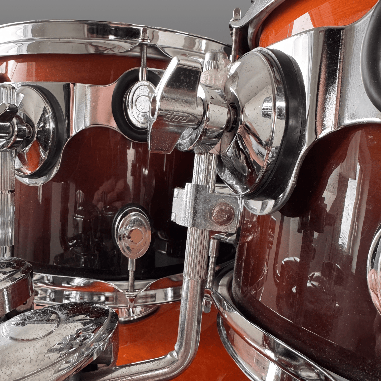 DW PDP BX Series Shell Set Chili Fade Drumworkshop Drumset Roadhouse Vintage Vibes
