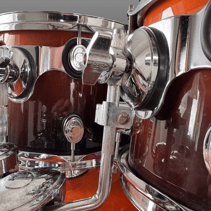 DW PDP BX Series Shell Set Chili Fade Drumworkshop Drumset Roadhouse Vintage Vibes