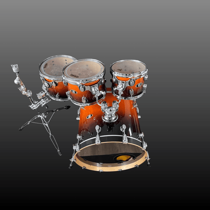 DW PDP BX Series Shell Set Chili Fade Drumworkshop Drumset Roadhouse Vintage Vibes
