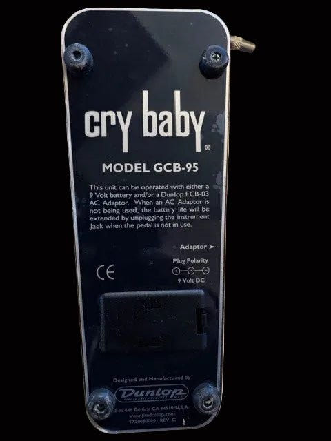 Dunlop Cry Baby Wah Wah Pedal GCB-95, like new – image 2 of 2