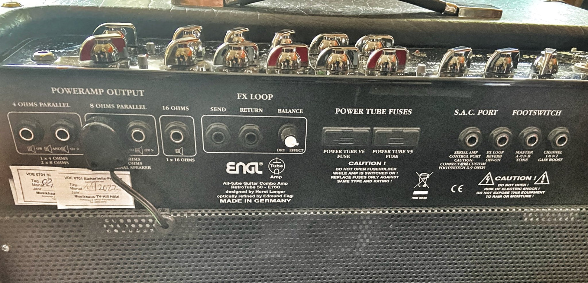 Engl Retro Tube 50 Gitarren Combo Engl Guitar Amplifier Roadhouse Vintage Vibes