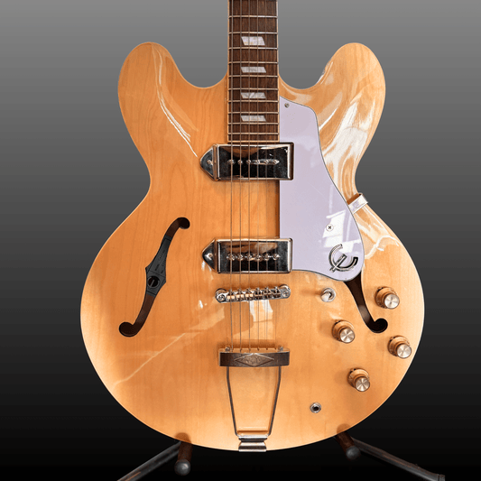 Epiphone Casino Natural Hollowbody Epiphone E - Gitarre Roadhouse Vintage Vibes