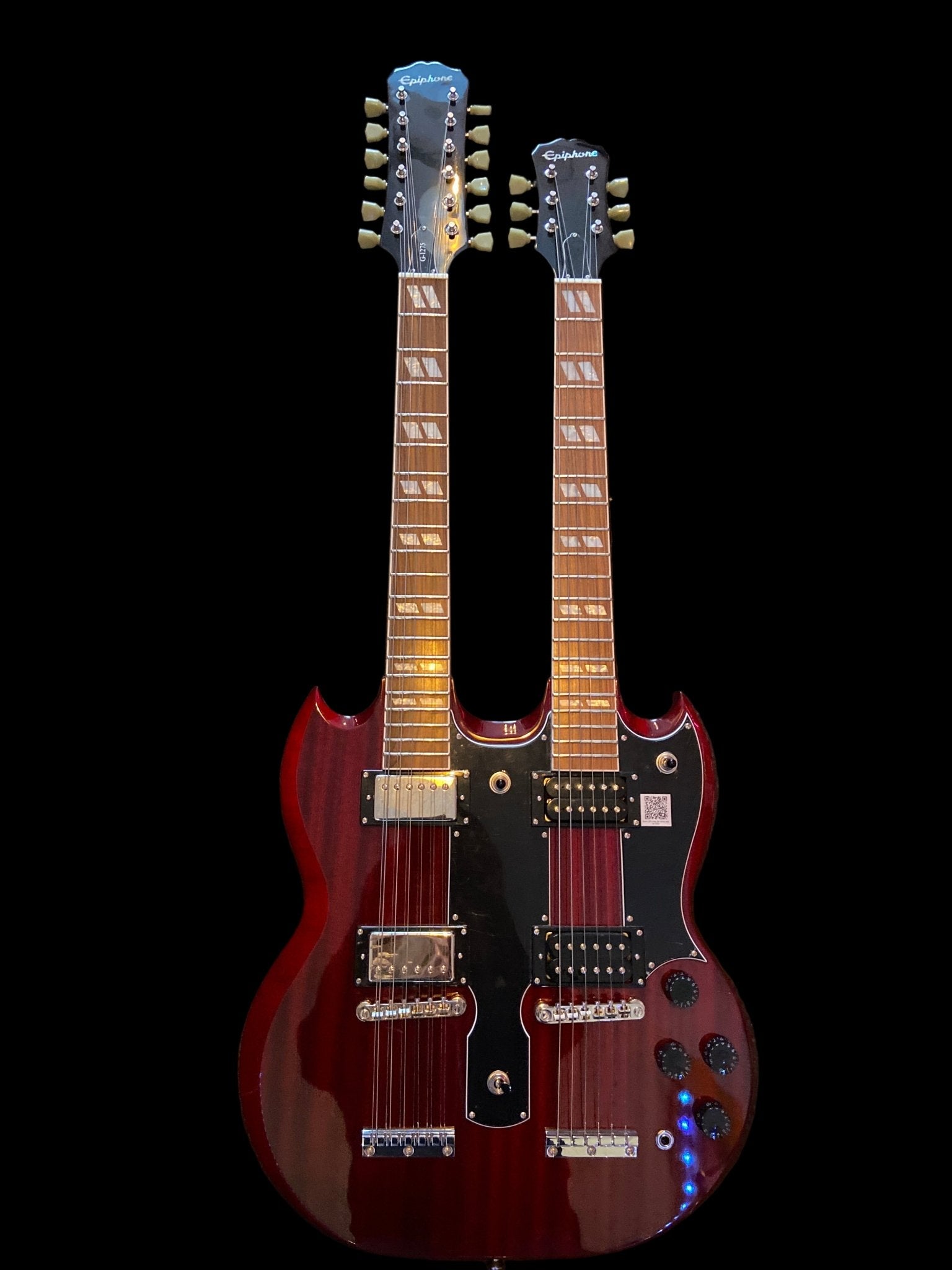 Epiphone G - 1275 Double Neck Epiphone E - Gitarre Roadhouse Vintage Vibes