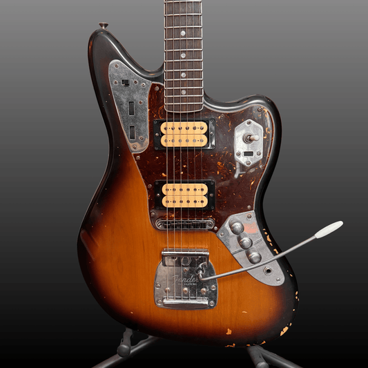 Fender Jaguar Kurt Cobain Road Worn Fender E - Gitarre Roadhouse Vintage Vibes