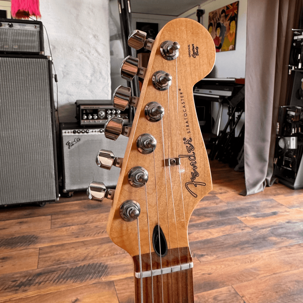 Fender Stratocaster Player (Polar White, Pau Ferro Fingerboard) Fender Gitarre Roadhouse Vintage Vibes
