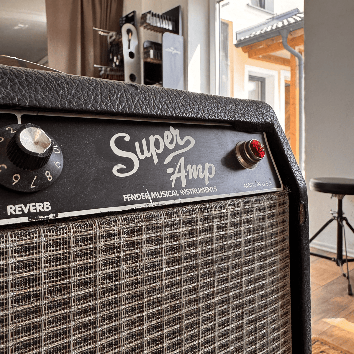 Fender Super Amp 4x10 Vollröhrenverstärker Fender Guitar Amplifier Roadhouse Vintage Vibes