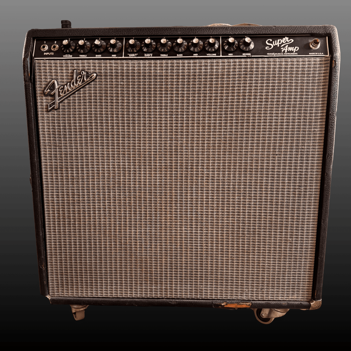 Fender Super Amp 4x10 Vollröhrenverstärker Fender Guitar Amplifier Roadhouse Vintage Vibes