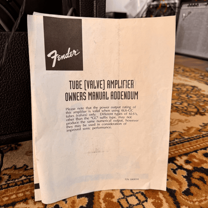 Fender Super Amp 4x10 Vollröhrenverstärker Fender Guitar Amplifier Roadhouse Vintage Vibes