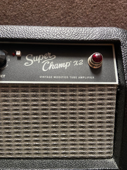Fender Super Champ X2 Head Fender Guitar Amplifier Roadhouse Vintage Vibes