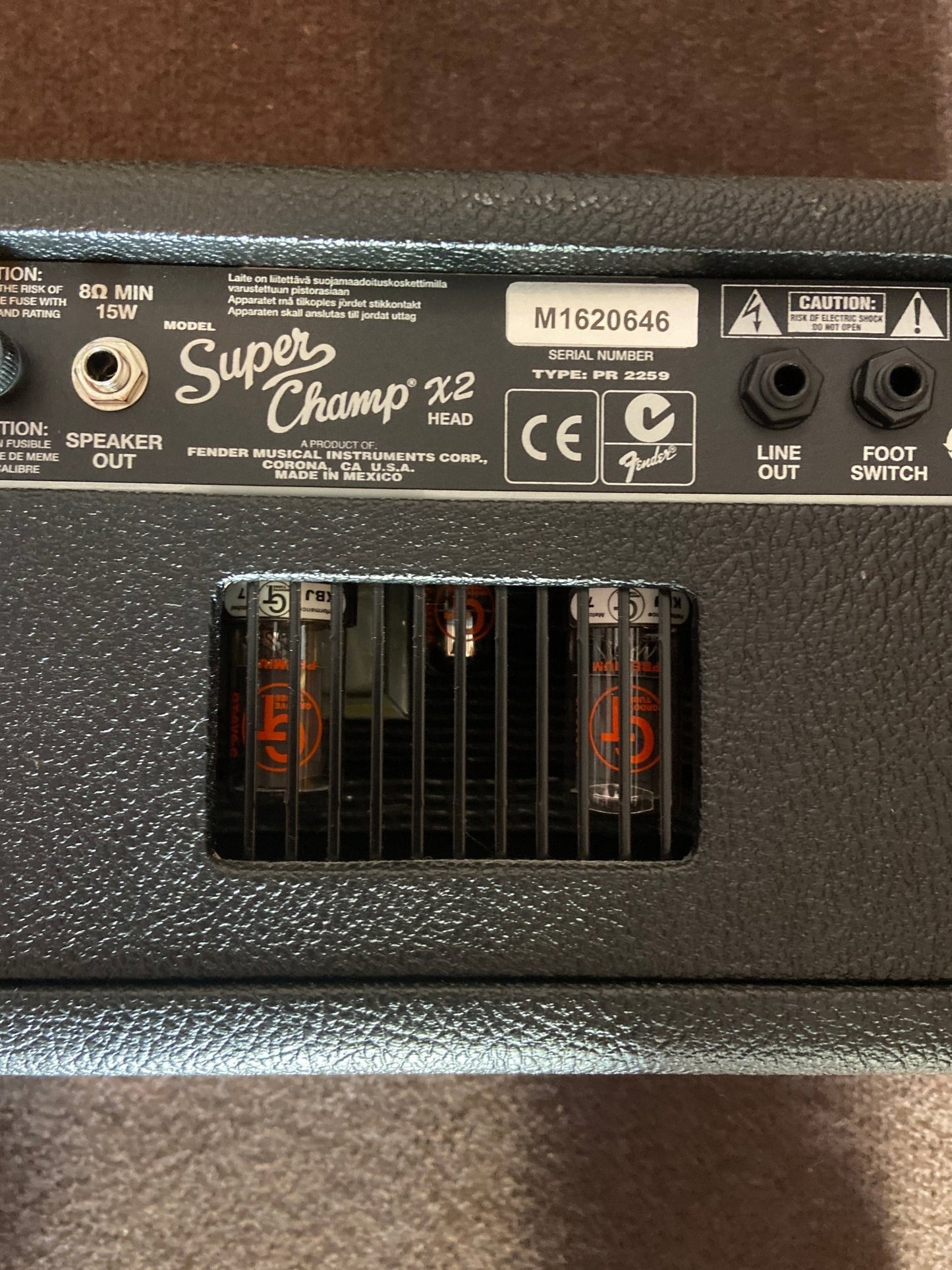 Fender Super Champ X2 Head Fender Guitar Amplifier Roadhouse Vintage Vibes