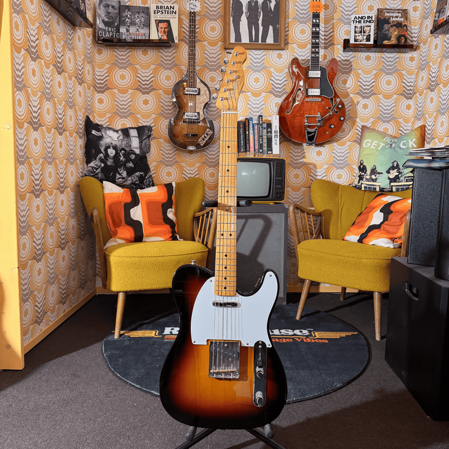 Fender Telecaster Partscaster Mex Parts Fender E - Gitarre Roadhouse Vintage Vibes