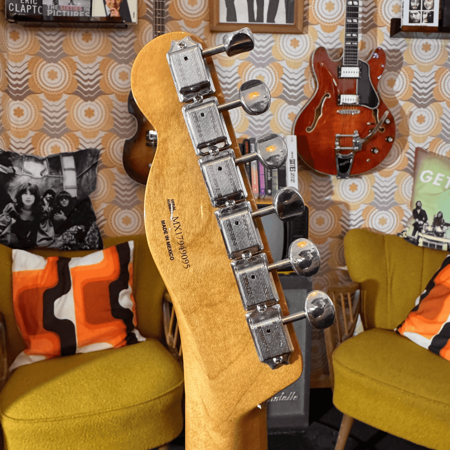 Fender Telecaster Partscaster Mex Parts Fender E - Gitarre Roadhouse Vintage Vibes