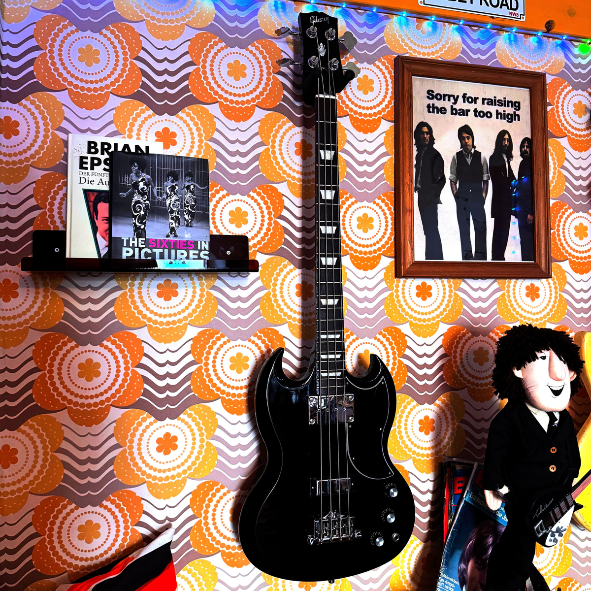Gibson SG Bass Ebony Gibson Bass Roadhouse Vintage Vibes