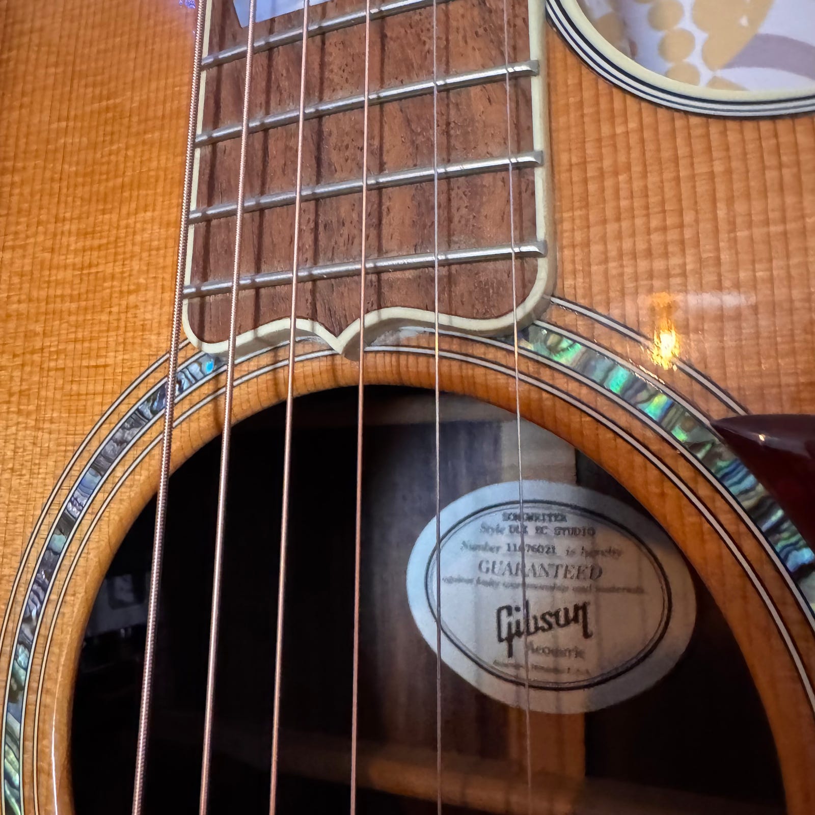 Gibson Songwriter Deluxe EC Studio, gebraucht – Bild 5 von 16